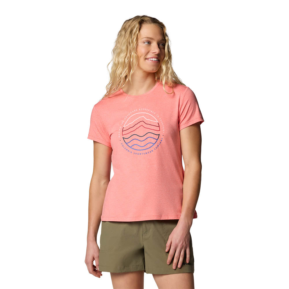 COLUMBIA Sloan Ridge™ Technical Graphic Women's T-Shirt - Supersports Thailand