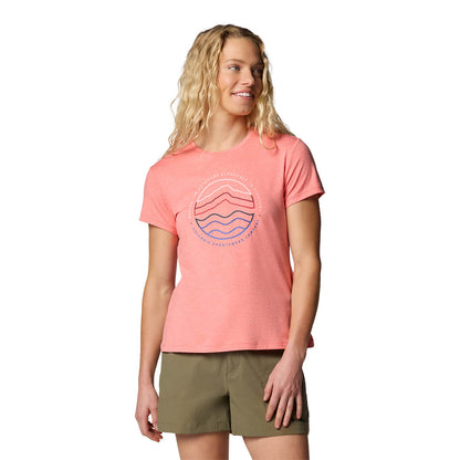 COLUMBIA Sloan Ridge™ Technical Graphic เสื้อยืดผู้หญิง