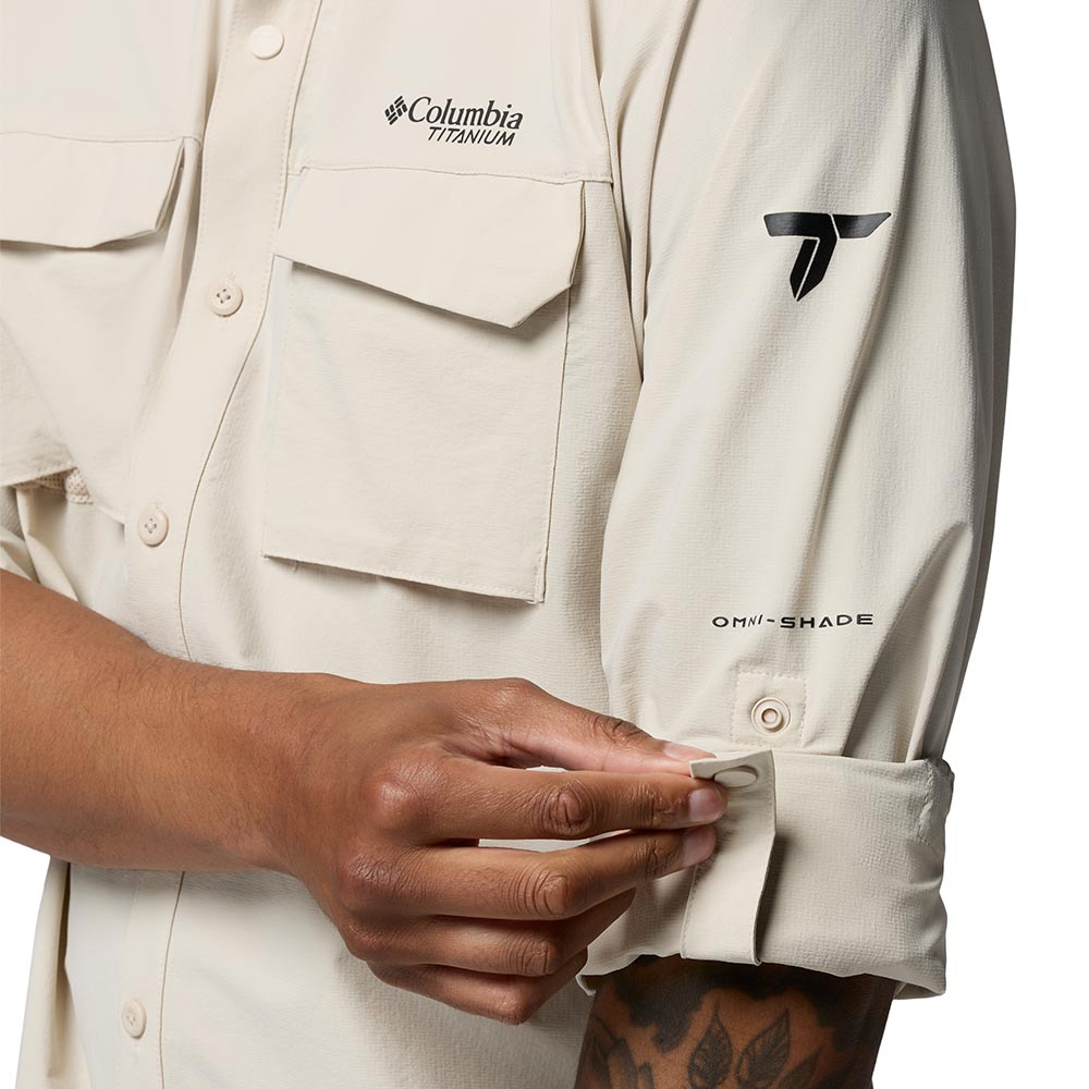 COLUMBIA Silver Ridge™ Elite Long Sleeve Woven Men's Hiking Shirt - Supersports Thailand Supersports Thailand