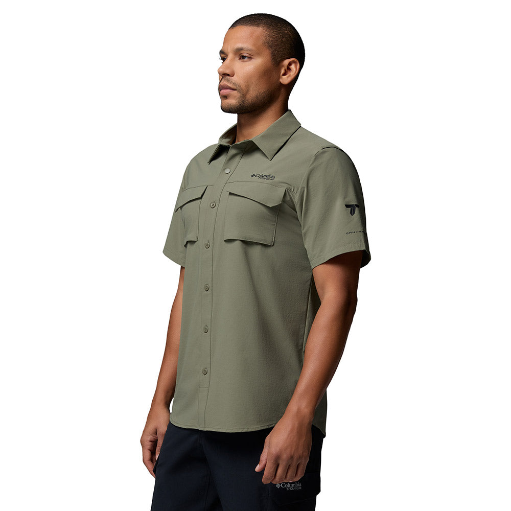 COLUMBIA Silver Ridge™ Elite Short Sleeve Woven Men's Hiking Shirt - Supersports Thailand Supersports Thailand