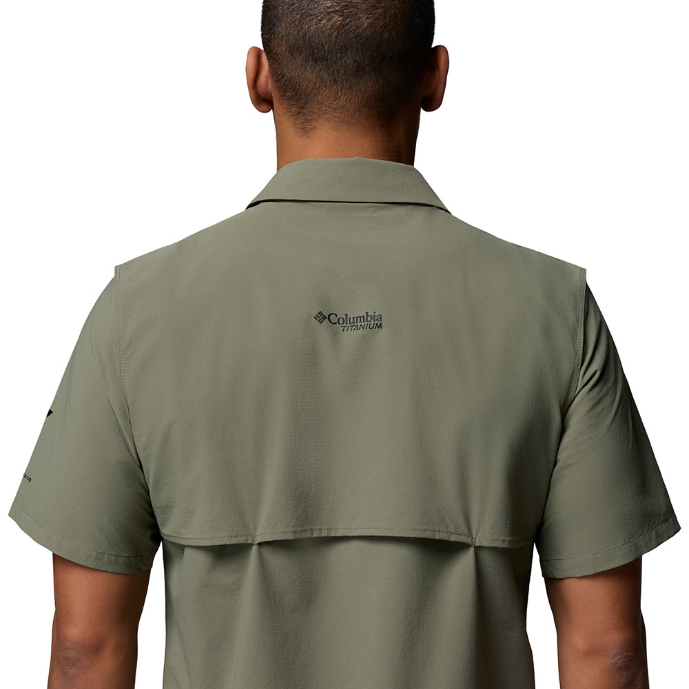 COLUMBIA Silver Ridge™ Elite Short Sleeve Woven Men's Hiking Shirt - Supersports Thailand