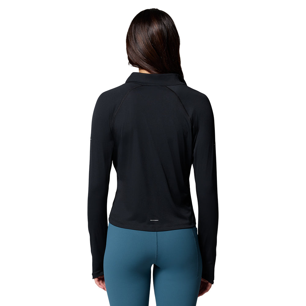 COLUMBIA Stealth Spring Long Sleeve Half Zip Women's Running T-Shirt - Supersports Thailand