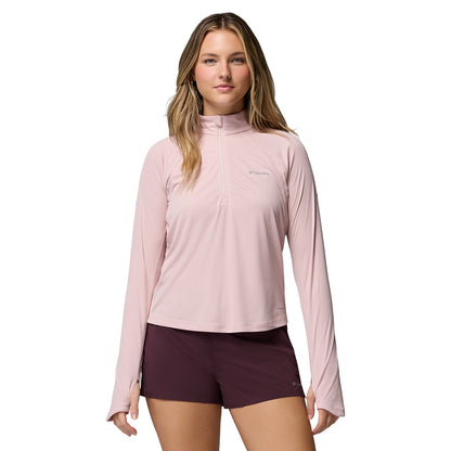 COLUMBIA Stealth Spring Long Sleeve Half Zip Women's Running T-Shirt - Supersports Thailand