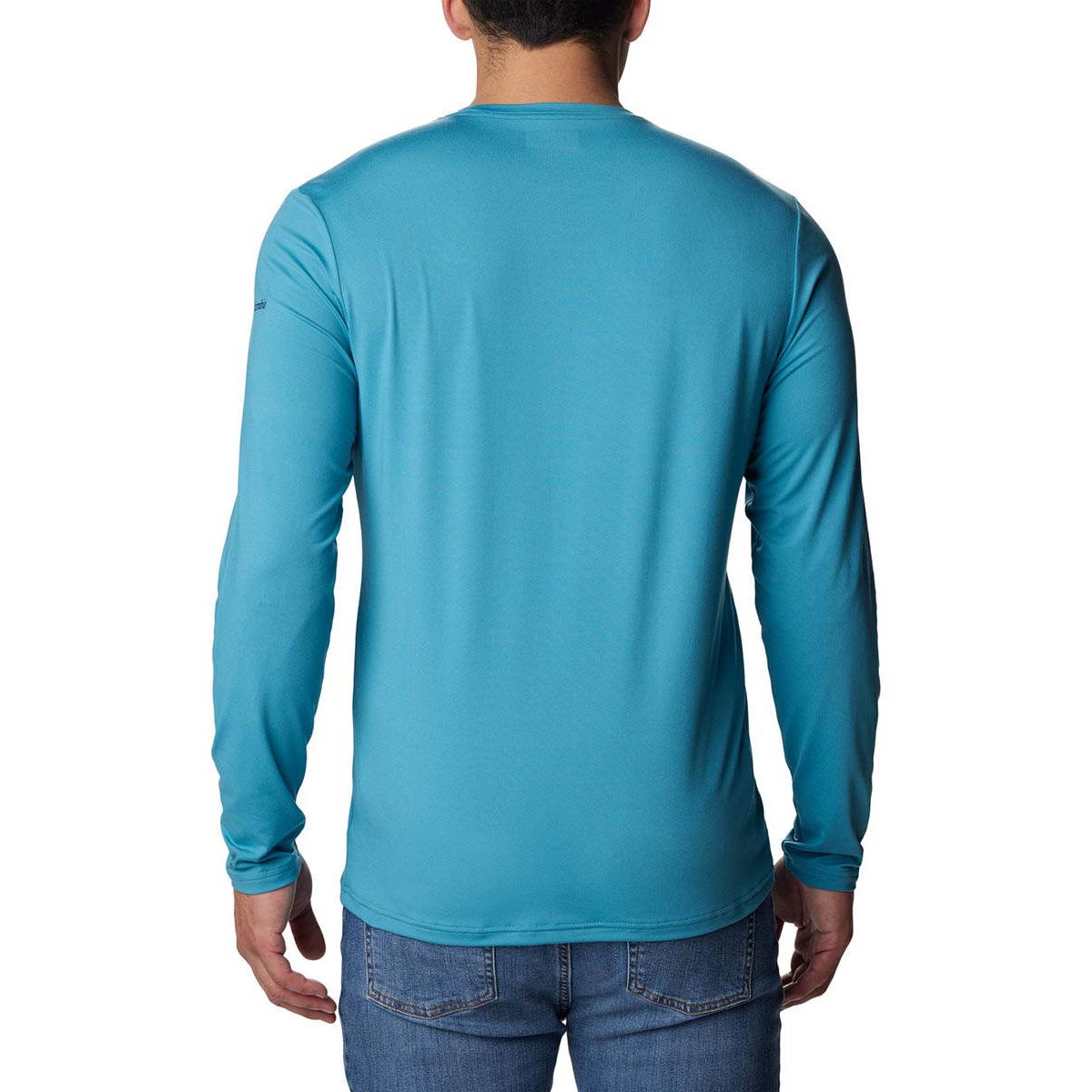 COLUMBIA Tech Trail Long Sleeve Graphic Men's Hiking Sweatshirt