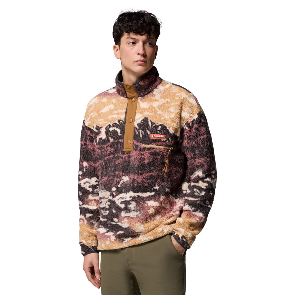 COLUMBIA Helvetia™ II Printed Half Snap Men's Sweatshirt