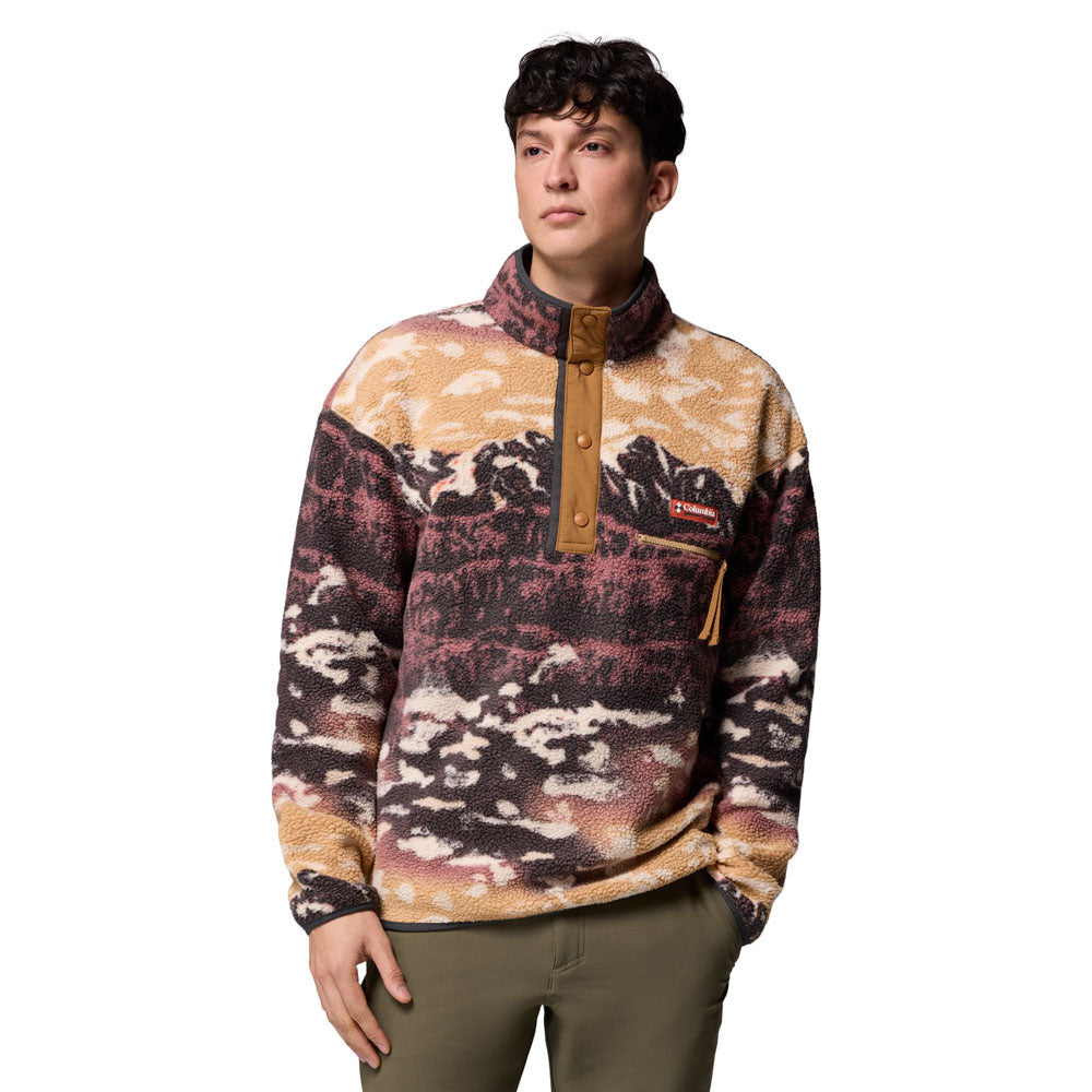 COLUMBIA Helvetia™ II Printed Half Snap Men's Sweatshirt