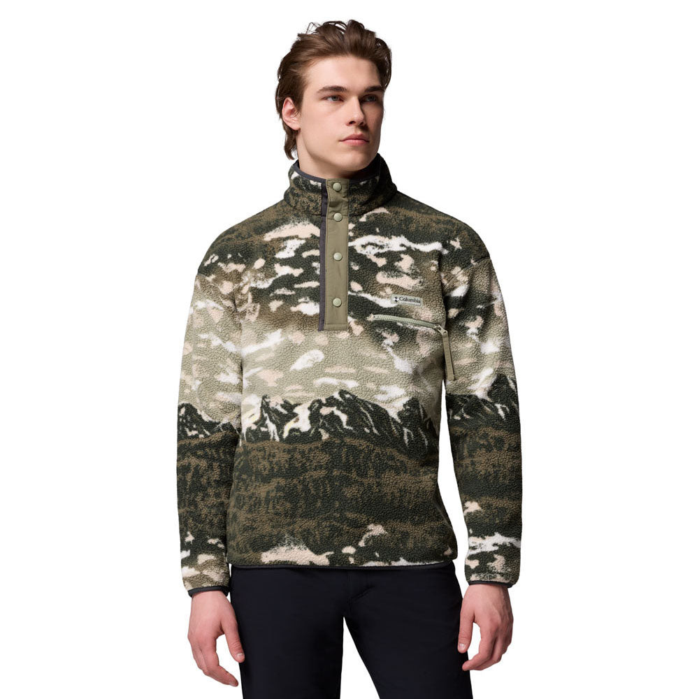 COLUMBIA Helvetia™ II Printed Half Snap Men's Sweatshirt