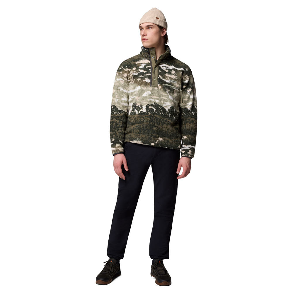 COLUMBIA Helvetia™ II Printed Half Snap Men's Sweatshirt