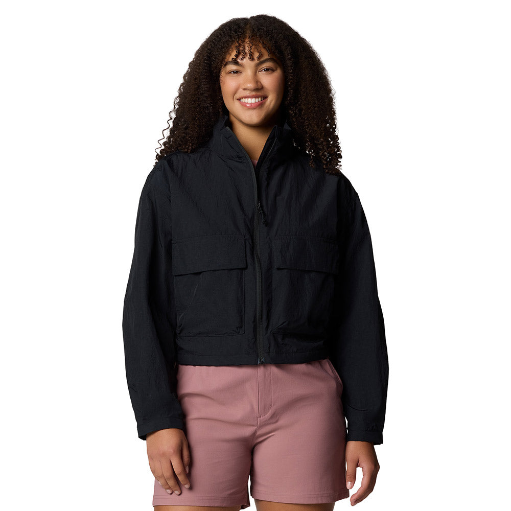 COLUMBIA Paracutie™ Cropped Cargo Windbreaker เสื้อแจ็คเก็ตผู้หญิง