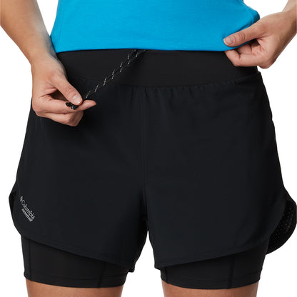 COLUMBIA Endless Trail™ 2-In-1 กางเกงวิ่งเทรลขาสั้นผู้หญิง