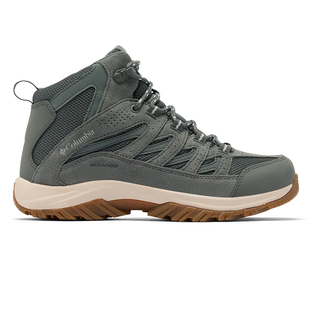 COLUMBIA Crestwood™ Mid Waterproof Wide รองเท้าเดินป่าผู้หญิง Supersports Thailand