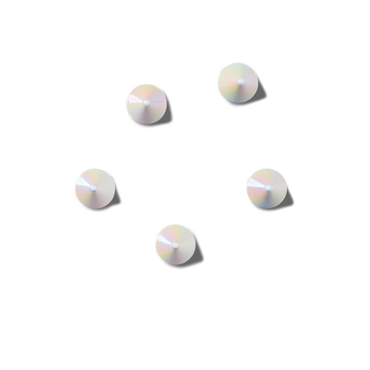 CROCS Jibbitz Iridescent Spike 5-Pack Shoes Charm - Supersports Thailand