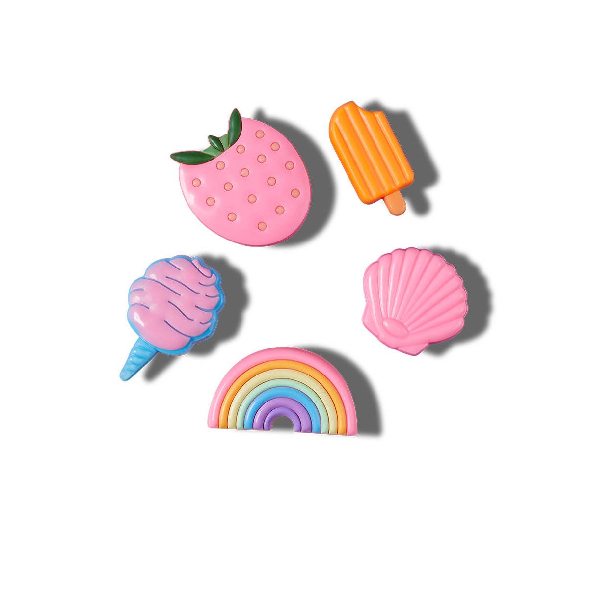 CROCS Jibbitz Pastel Pool Party 5-Pack Shoes Charm - Supersports Thailand