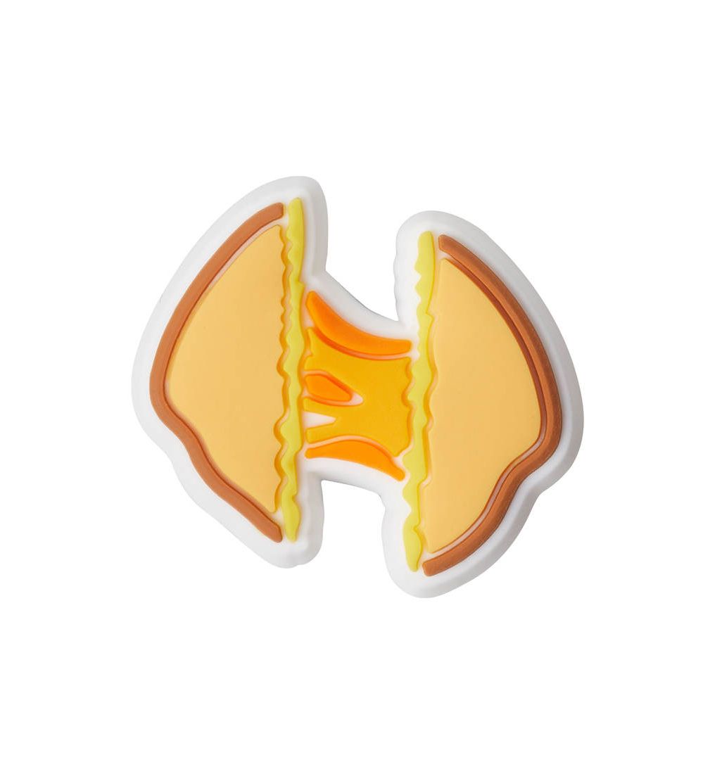 CROCS Jibbitz Grilled Cheese Shoe Charms - Supersports Thailand Supersports Thailand