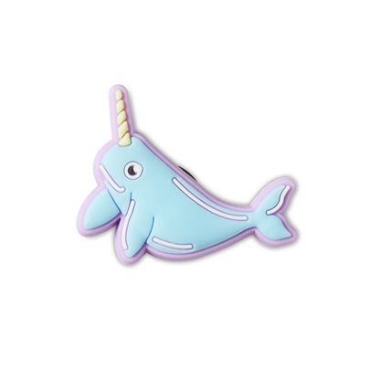 CROCS Jibbitz Blue Narwhal Shoes Charm - Supersports Thailand