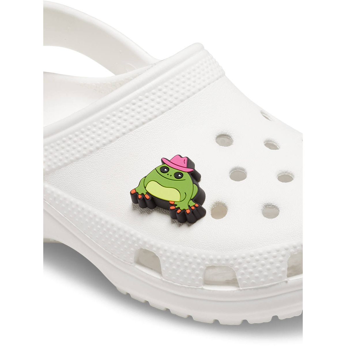 40% OFF on CROCS Jibbitz Frog Girlie In Hat Shoes Charm | SUPERSPORTS