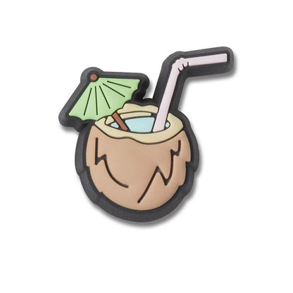CROCS Jibbitz Tropical Coconut Drink Shoes Charm - Supersports Thailand