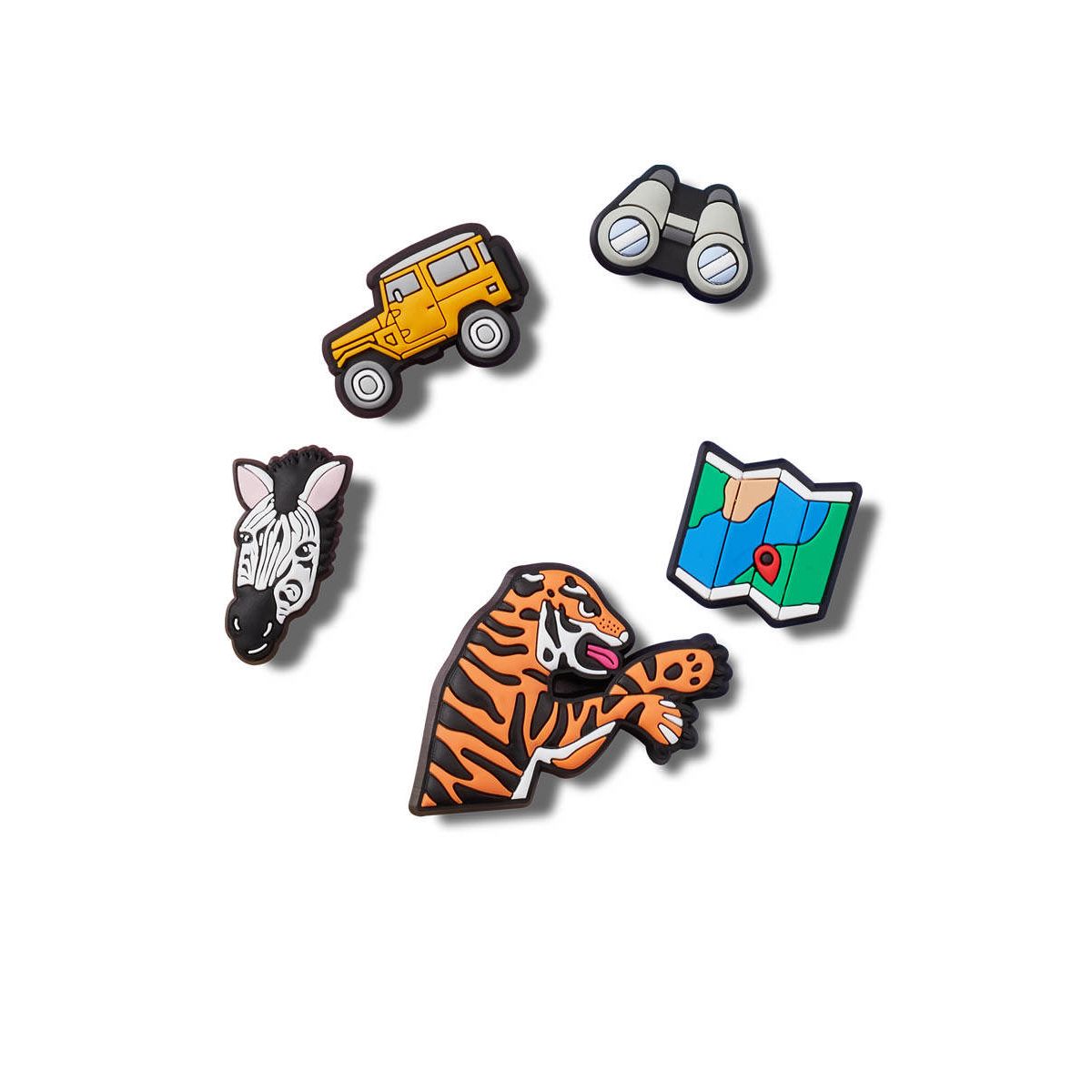 CROCS Jibbitz Safari 5-Pack Shoes Charm - Supersports Thailand