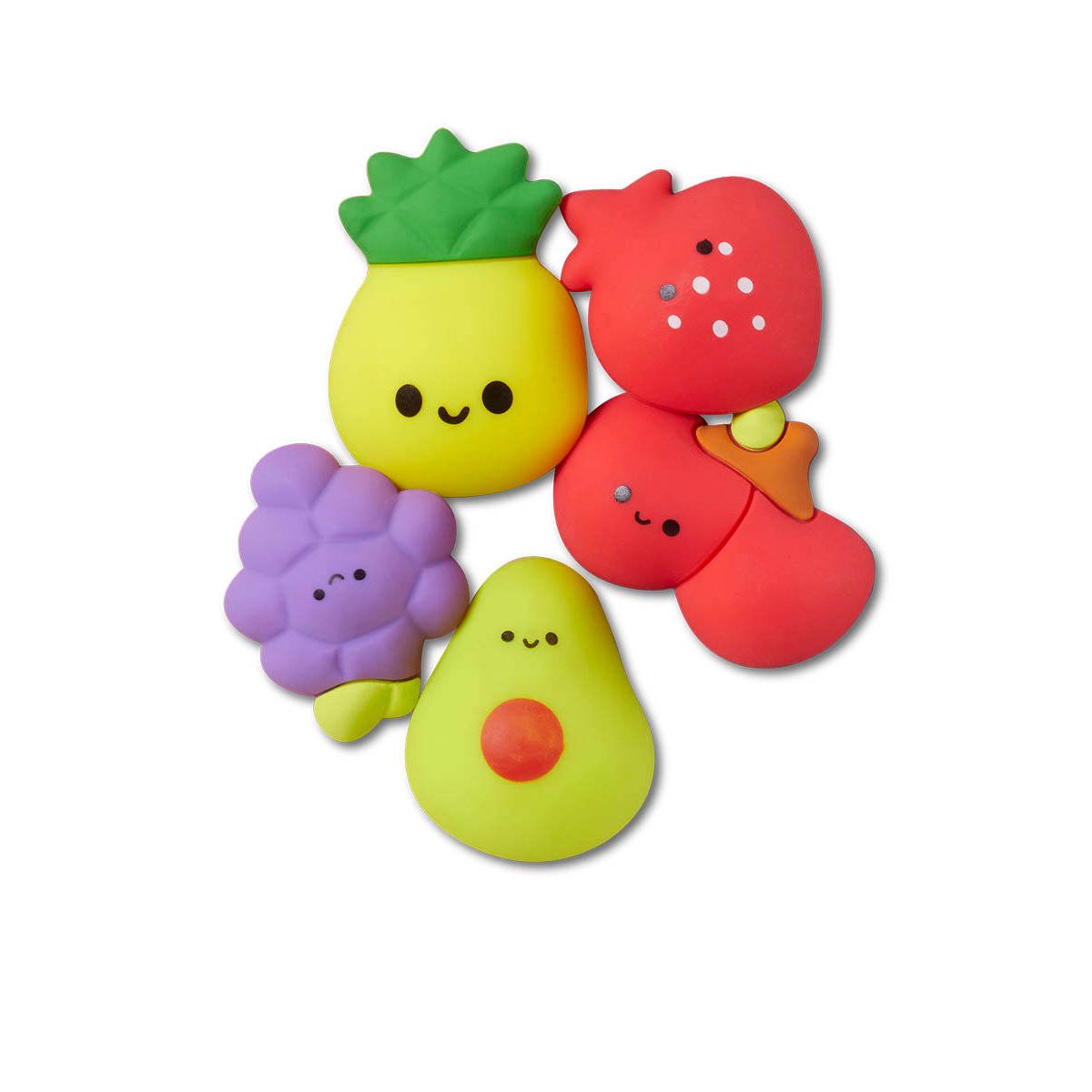 CROCS Jibbitz Squish Fruits 5-Pack Shoes Charm - Supersports Thailand