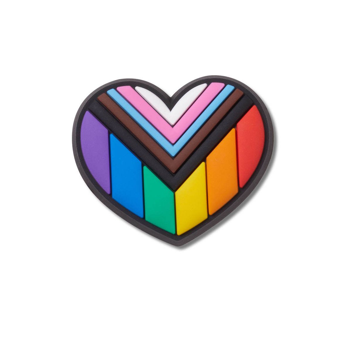 CROCS Jibbitz Pride Inclusion Heart Shoes Charm - Supersports Thailand