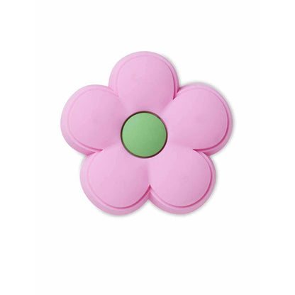 CROCS Jibbitz Pink and Green Flower Shoes Charm - Supersports Thailand
