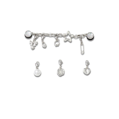 40% OFF on CROCS Jibbitz Removable Punk and Silver Shoes Charm