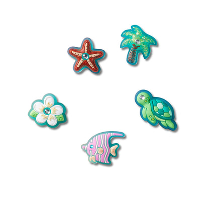 CROCS Jibbitz Sparkle Under the Sea 5-Pack Shoes Charm