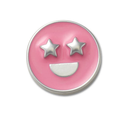 CROCS Jibbitz Pink Pastel Enamel Face Shoes Charm - Supersports Thailand