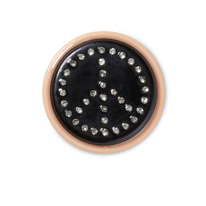 CROCS Jibbitz Peace Sign Stud Shoes Charm - Supersports Thailand