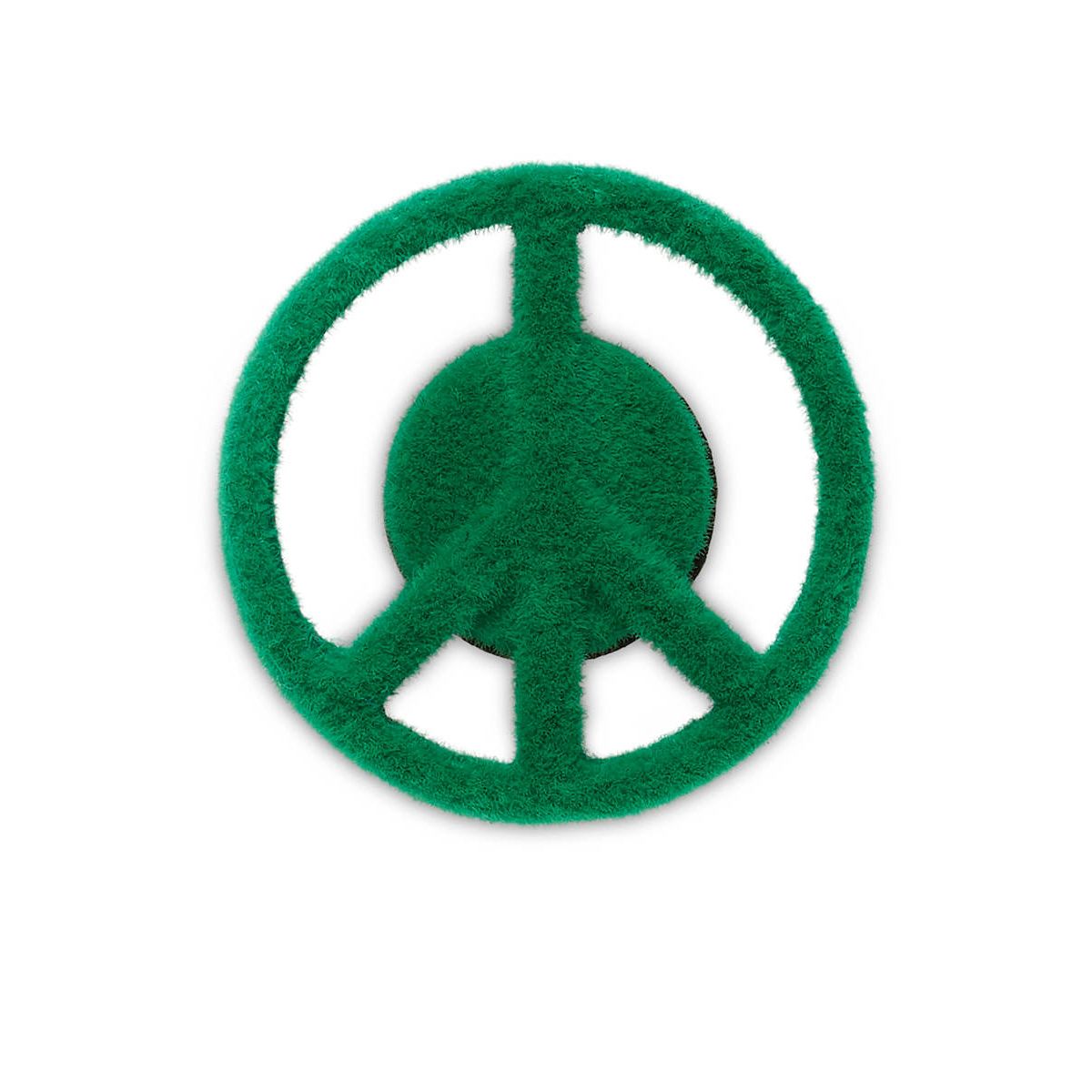 CROCS Jibbitz Grass Textured Peace Sign Shoes Charm - Supersports Thailand Supersports Thailand