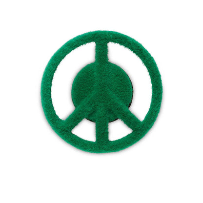 CROCS Jibbitz Grass Textured Peace Sign Shoes Charm - Supersports Thailand