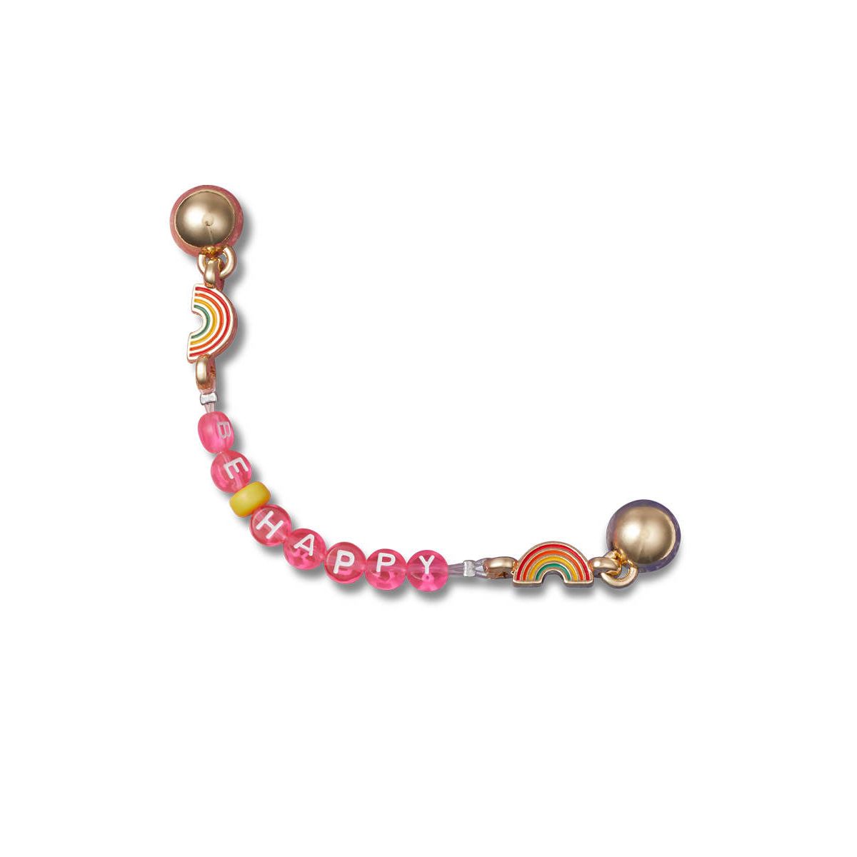 CROCS Jibbitz Be Happy Chain Shoes Charm - Supersports Thailand Supersports Thailand