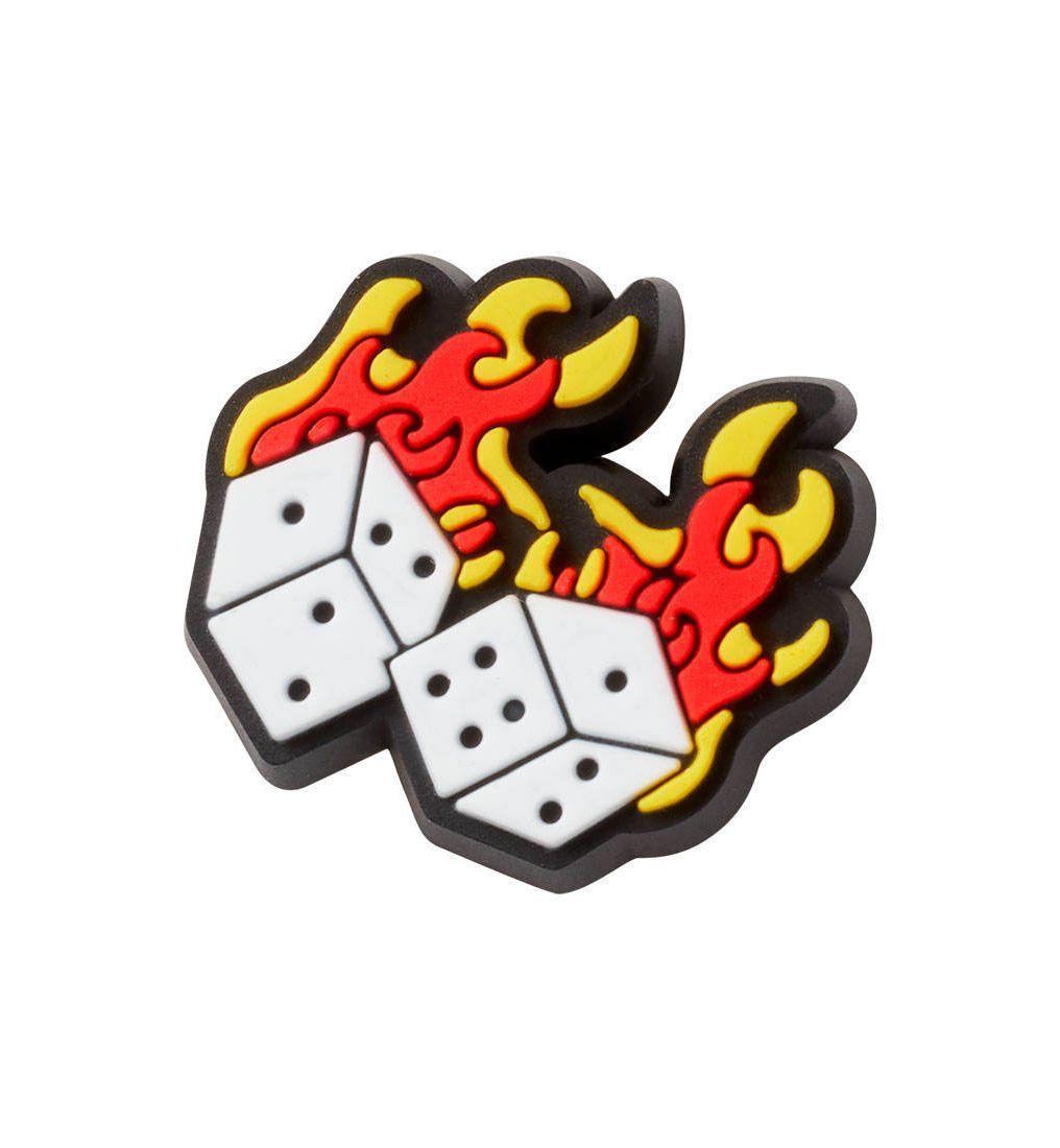 CROCS Jibbitz Dice on Fire Shoes Charm - Supersports Thailand