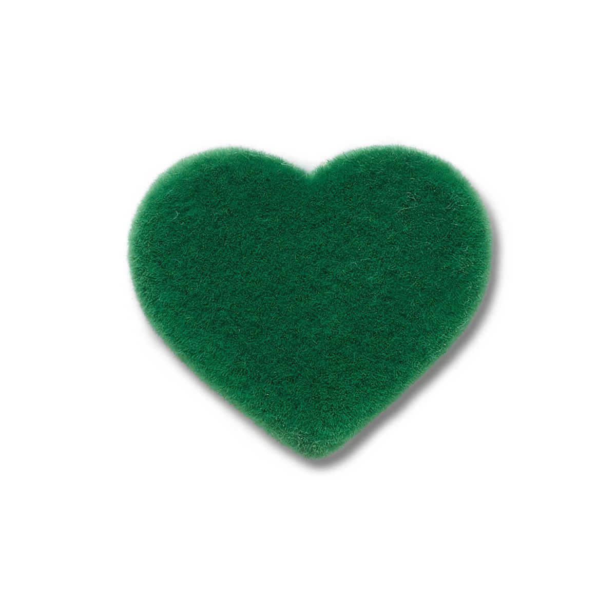 CROCS Jibbitz Grass Textured Heart Shoes Charm - Supersports Thailand Supersports Thailand