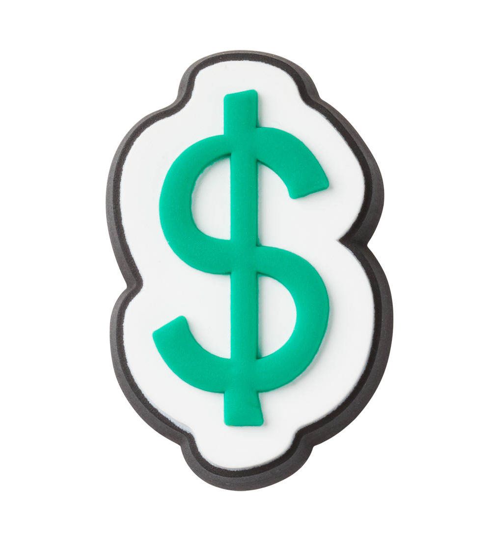 CROCS Jibbitz Cash Money Sign Shoes Charm - Supersports Thailand