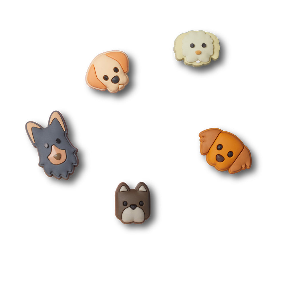 CROCS Jibbitz Tiny Puppy 5-Pack Shoes Charm - Supersports Thailand Supersports Thailand