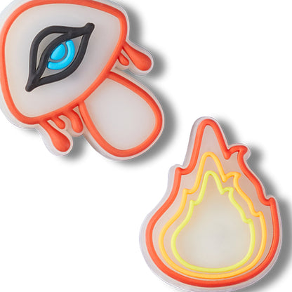 CROCS Jibbitz Lights Up Chill Out 5-Pack ตัวติดรองเท้า