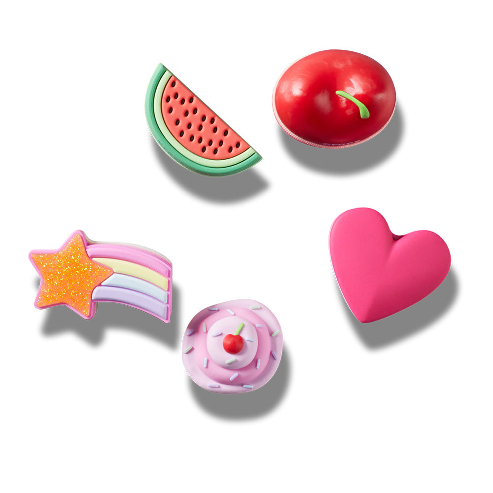 CROCS Jibbitz Stacked Sweets 5-Pack Shoes Charm - Supersports Thailand Supersports Thailand
