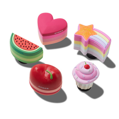 CROCS Jibbitz Stacked Sweets 5-Pack Shoes Charm