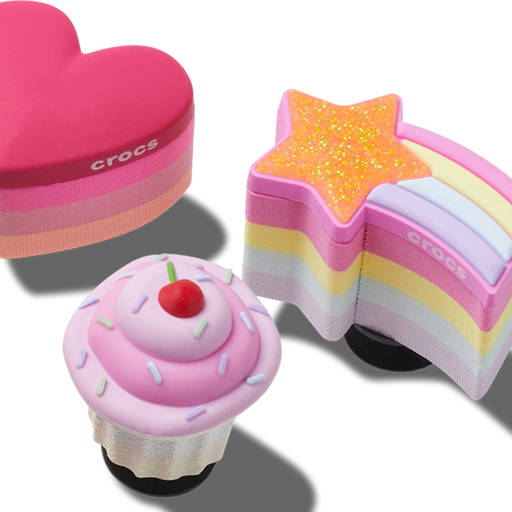CROCS Jibbitz Stacked Sweets 5-Pack Shoes Charm