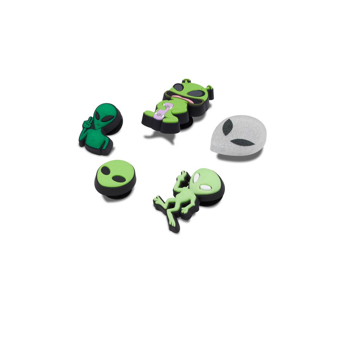 CROCS Jibbitz Area Alien 5-Pack Shoes Charm - Supersports Thailand