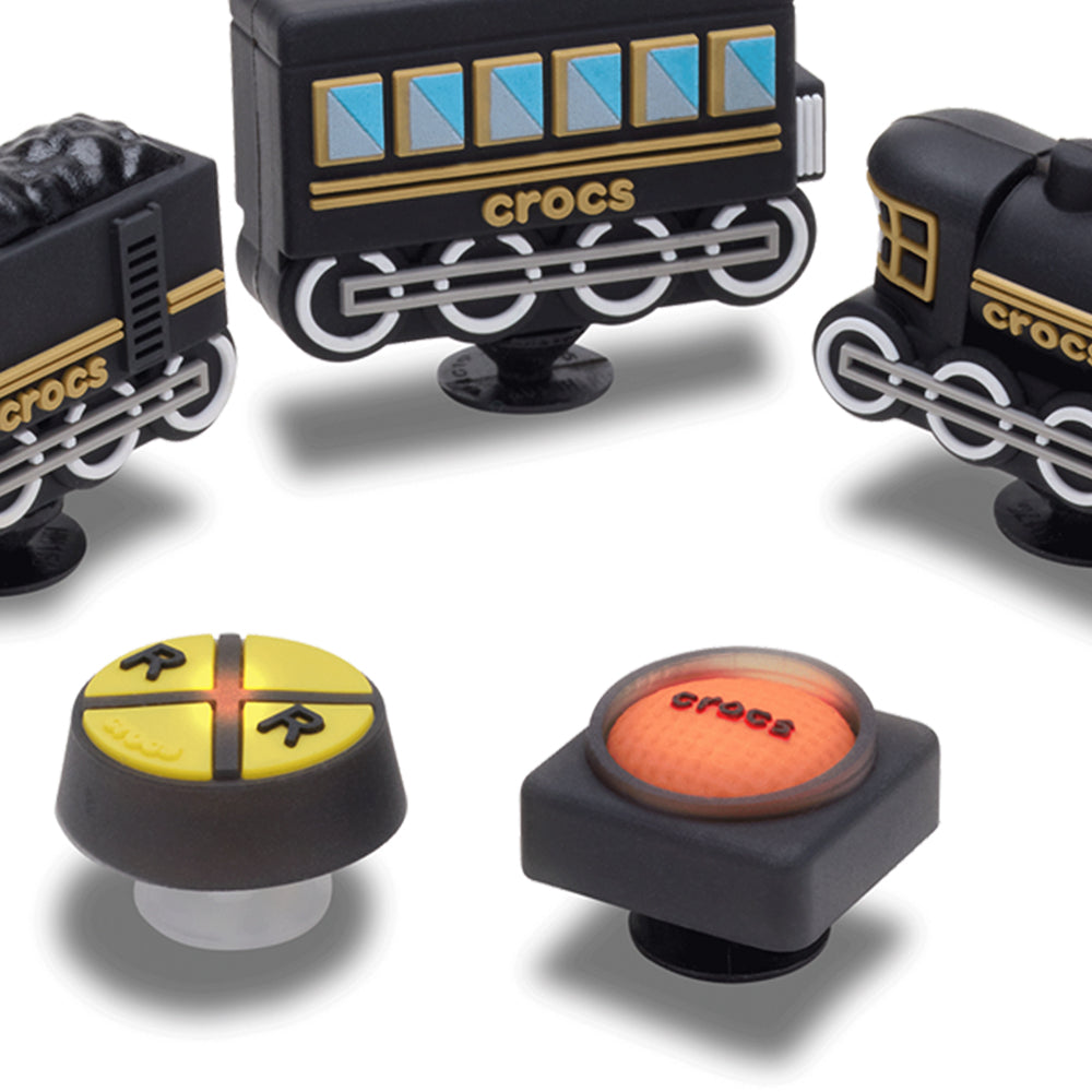 CROCS Jibbitz 3D Lights Up Train 5-Pack Shoes Charm - Supersports Thailand