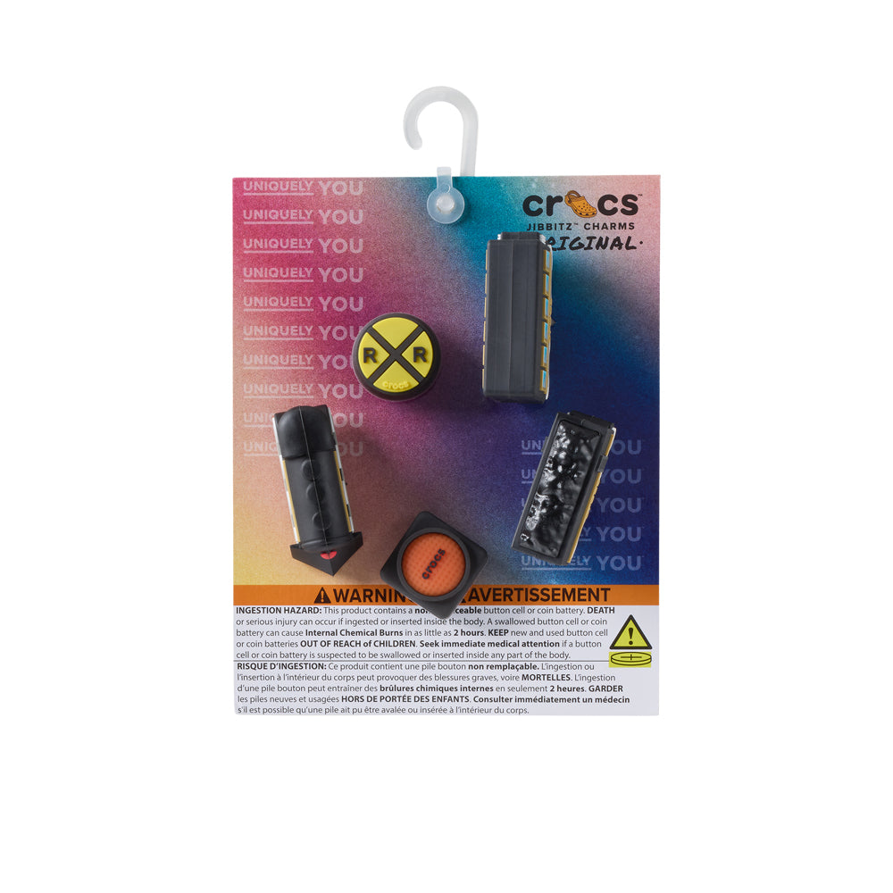 CROCS Jibbitz 3D Lights Up Train 5-Pack Shoes Charm - Supersports Thailand Supersports Thailand