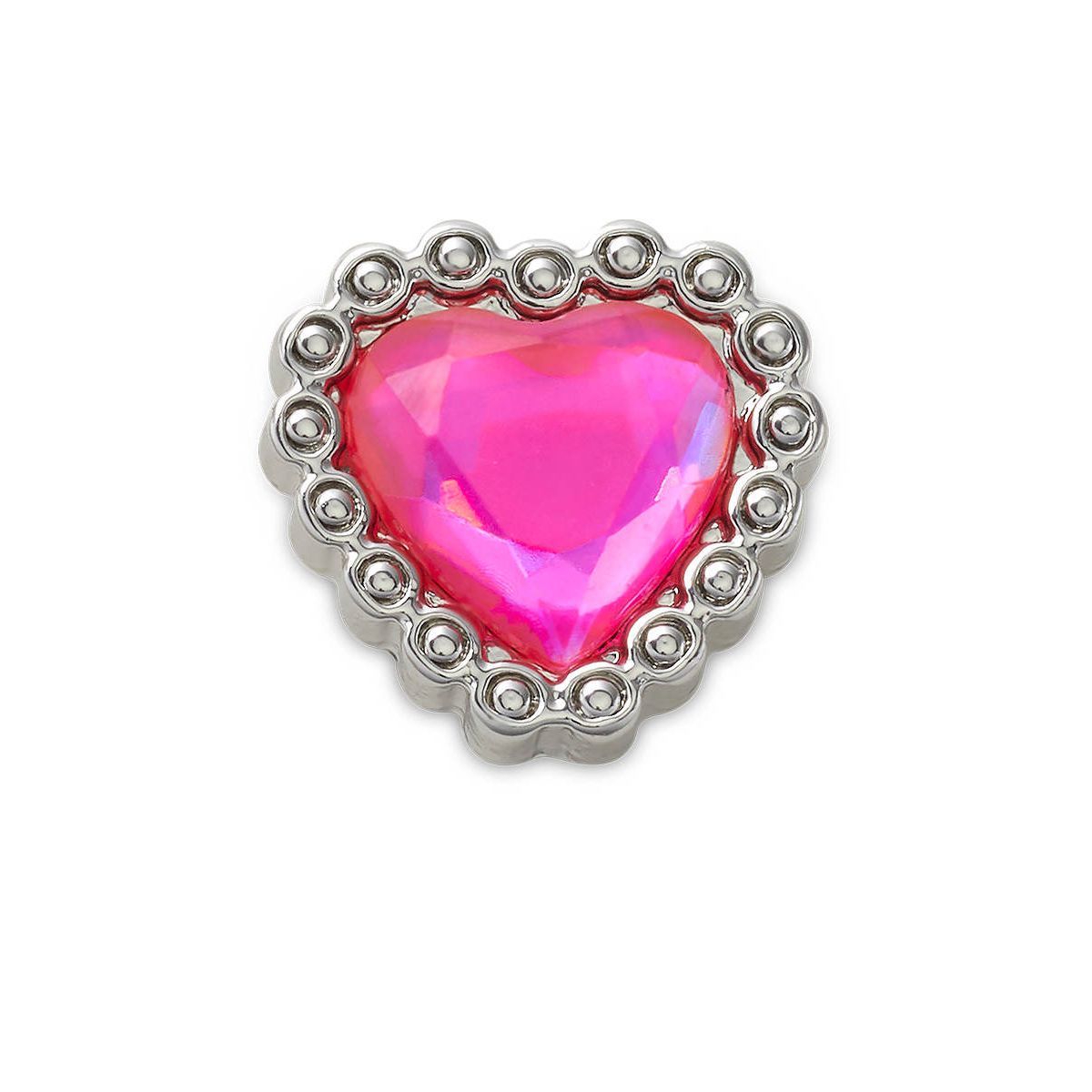 CROCS Jibbitz Gorgeous Heart Gem Shoes Charm - Supersports Thailand Supersports Thailand
