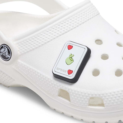 CROCS Jibbitz Heart Card Shoes Charm - Supersports Thailand