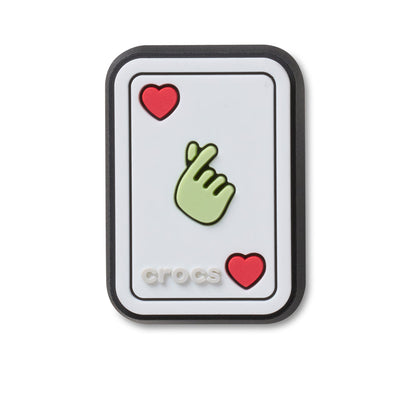 CROCS Jibbitz Heart Card Shoes Charm - Supersports Thailand