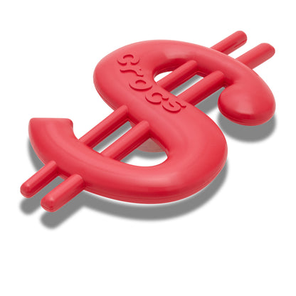 CROCS Jibbitz Mega Red Money Sign Shoes Charm - Supersports Thailand