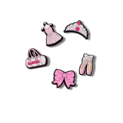 CROCS Jibbitz Ballet Class 5-Pack Shoes Charm - Supersports Thailand