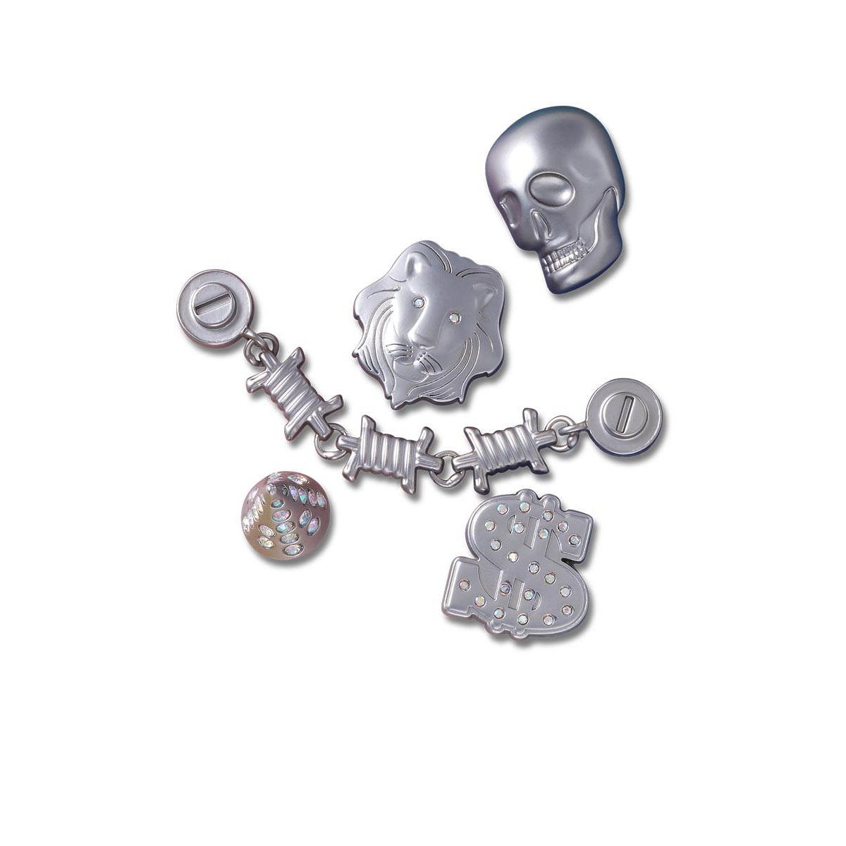 CROCS Jibbitz Bling Bling 5-Pack Shoes Charm - Supersports Thailand