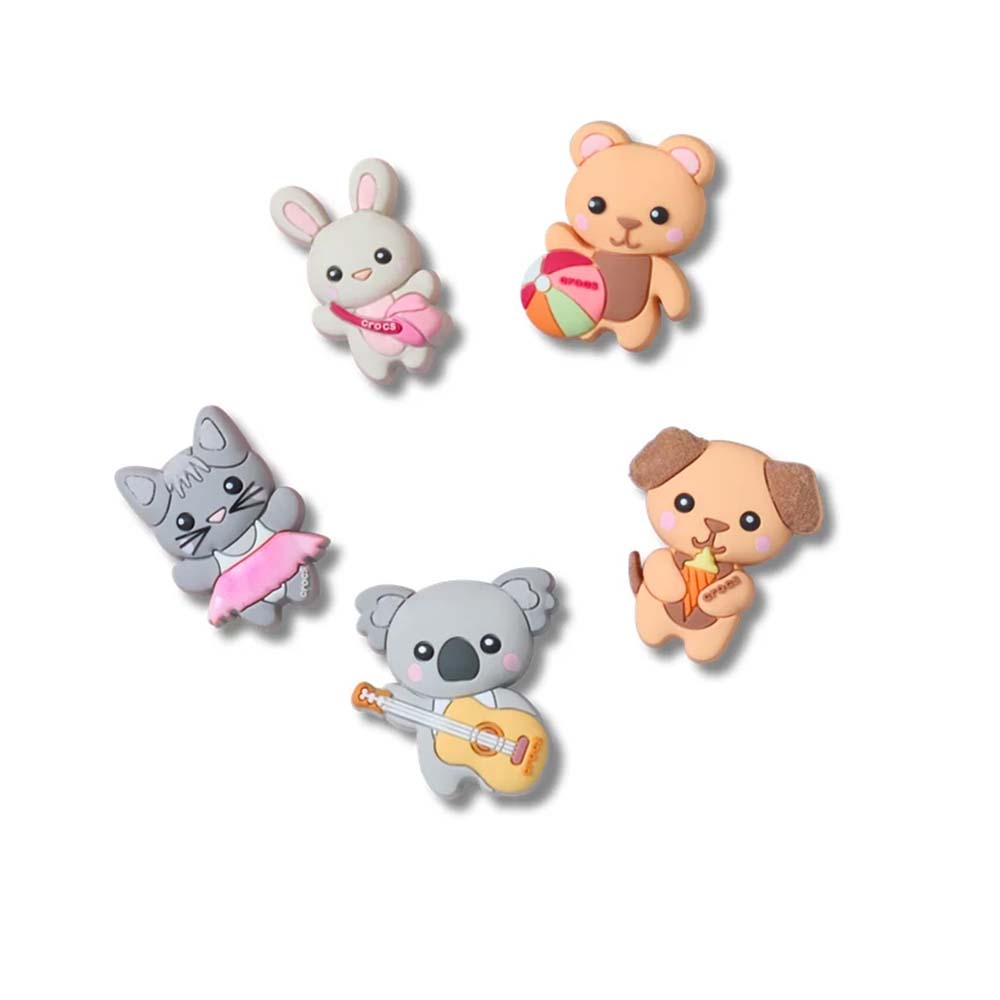 CROCS Jibbitz Animal Friends 5-Pack Shoes Charm - Supersports Thailand Supersports Thailand